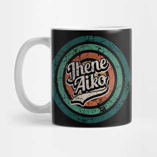 Jhene Aiko // Retro Circle Crack Vintage Mug